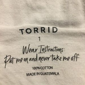 (Pre-Loved) Torrid "Ace Skill" Shirt-Size 1
